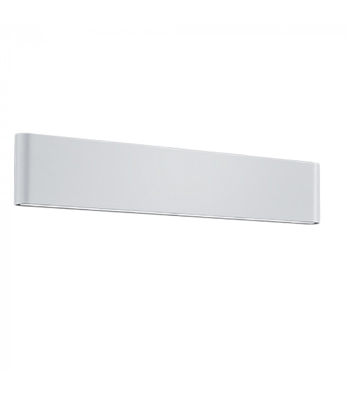 Thames Ii Modern 46cm 2 Light Outdoor Up Down Wall Lamp White Matt 3000K IP54-1