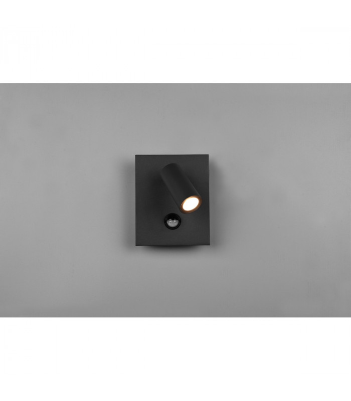 Tunga Modern Outdoor Spotlight Anthracite 3000K IP54 with PIR-3