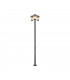 Cavado Modern 3 Light Outdoor Lamp Posts Anthracite IP44-1