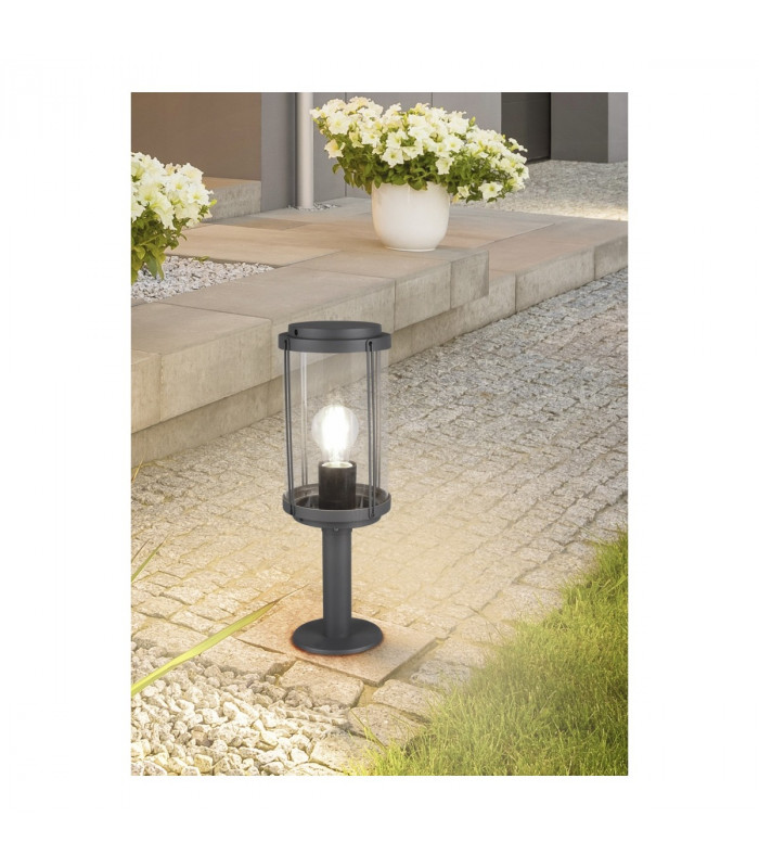 Tanaro Vintage Outdoor Pedestal Light Anthracite IP44-4