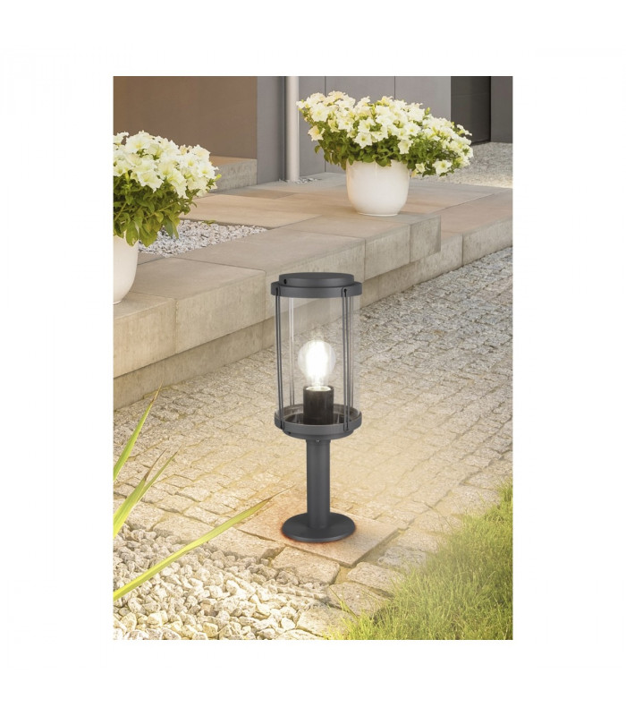 Tanaro Vintage Outdoor Pedestal Light Anthracite IP44-5