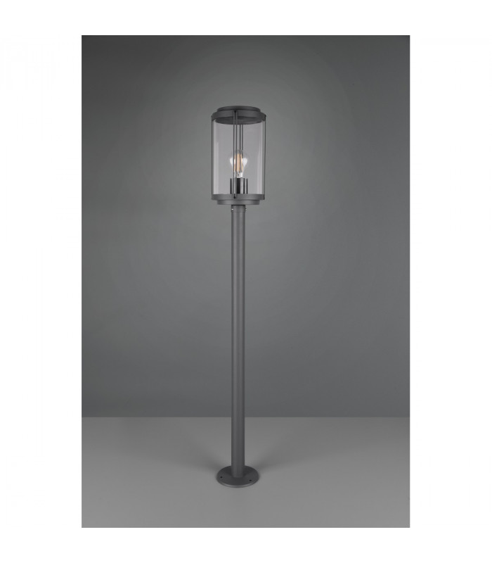 Tanaro Vintage Outdoor Bollard Anthracite IP44-3
