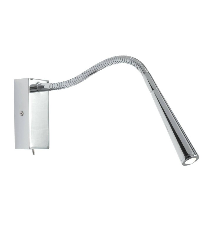 1 Light Indoor Wall Light Chrome - 1