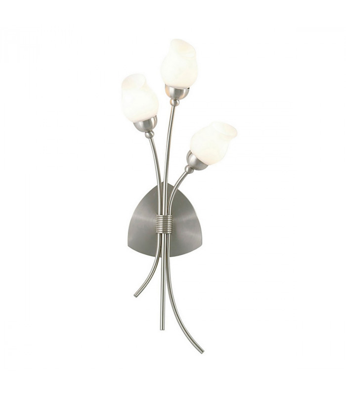 Clearance - Rimini Wall Lamp 3 Light G9 Satin Chrome-1