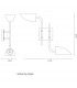 Clearance - Udine Wall Lamp 2 Light G9 Satin Chrome-3