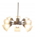 Clearance - Chievo Pendant 8 Light G9 Satin Chrome-1