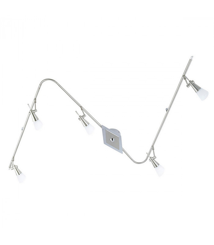 Clearance - Diama Flexi Linear G9 5 Light G9 Nickel/Polished Chrome-1