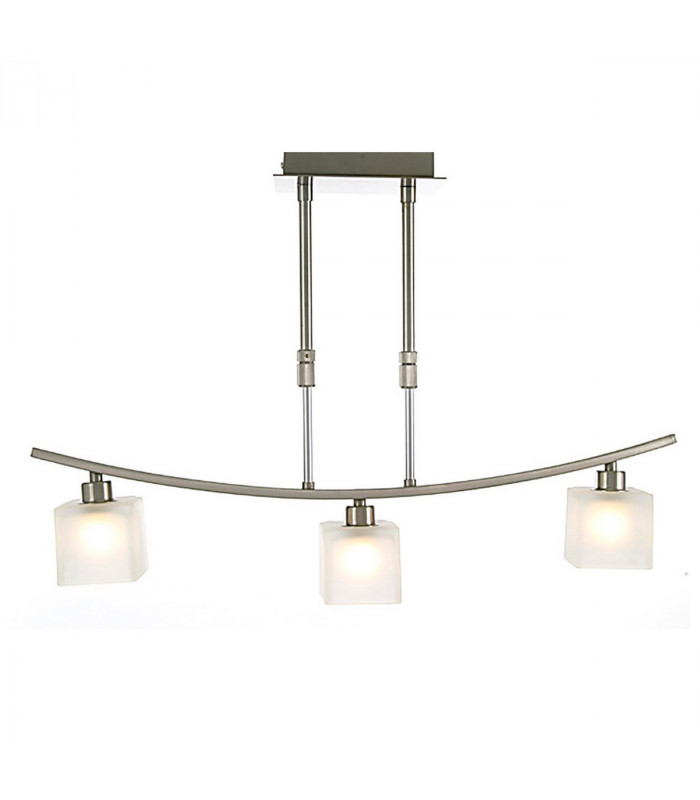 Clearance - PILA 3 Light G9 PENDANT G9 SATIN NICKEL-1