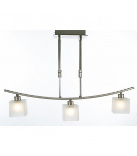 Clearance - PILA 3 Light G9 PENDANT G9 SATIN NICKEL-2
