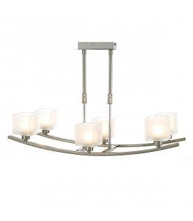 Clearance - PILA 6 Light G9 PENDANT G9 SATIN NICKEL-1