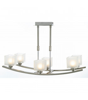 Clearance - PILA 6 Light G9 PENDANT G9 SATIN NICKEL-2
