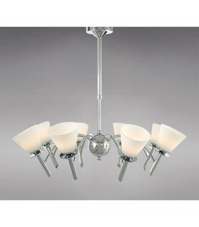 Clearance - Kristina Pendant 8 Light G9 Polished Chrome-2
