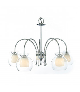 Clearance - Malvina Pendant/Semi Flush 5 Light G9 Polished Chrome-1