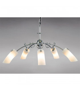 Clearance - Lucia Pendant 5 Light G9 Polished Chrome-2