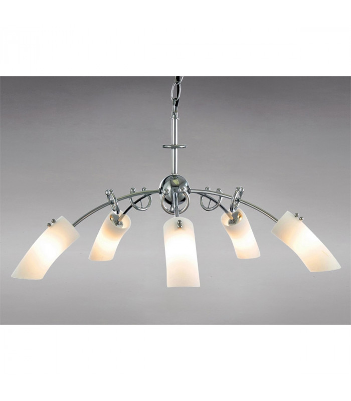 Clearance - Lucia Pendant 5 Light G9 Polished Chrome-2