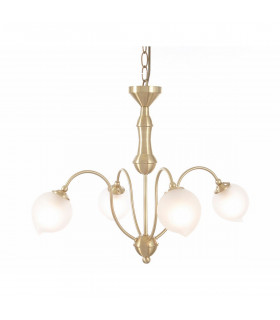Clearance - Bastia Pendant 4 Light G9 Satin Gold-2