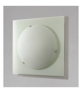 Clearance - Zara Flush Fitting Medium Square 2 Light Satin Nickel-2