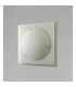 Clearance - Zara Flush Fitting Small Square Satin Nickel-2