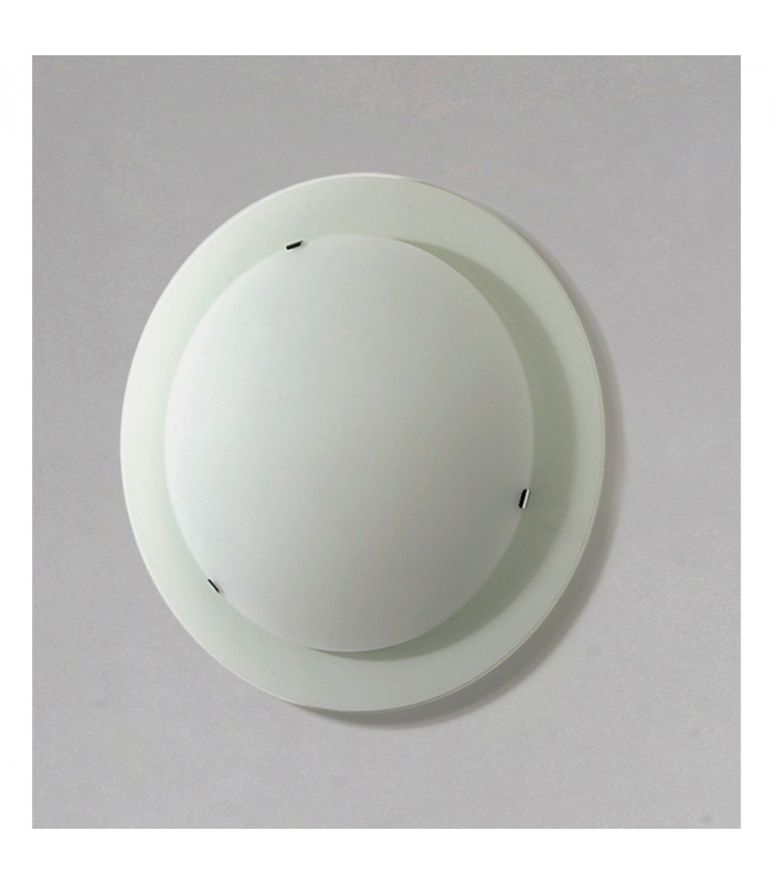 Clearance - Ruby Flush Fitting Medium Round 2 Light Satin Nickel-2