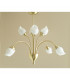 Clearance - Rimini Pendant 8 Light G9 Satin Brass-2