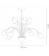 Clearance - Rimini Pendant 8 Light G9 Satin Brass-3