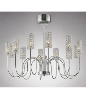 Clearance - Martina Pendant 12 Light G4 Polished Chrome/Crystal NOT LED/CFL Compatible-2