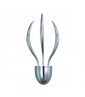 Clearance - Llamas Wall Lamp 3 Light G4 Polished Chrome NOT LED/CFL Compatible-1
