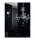 Clearance - Amora Pendant 5 Light E14 Polished Chrome/Crystal-3