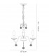 Clearance - Amora Pendant 8 Light E14 Polished Chrome/Crystal-4