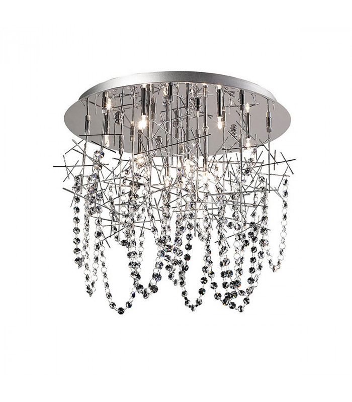 Clearance - Lexi Ceiling 10 Light G4 Polished Chrome/Crystal NOT LED/CFL Compatible-1