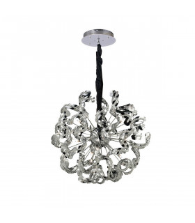 Clearance - Esme Pendant 12 Light G4 Polished Chrome/Crystal NOT LED/CFL Compatible-1