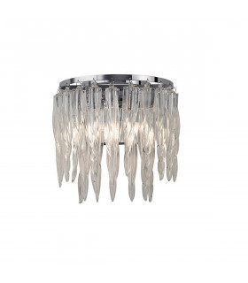 Clearance - Tropez Wall Lamp 2 Light G9 Polished Chrome/Glass-1