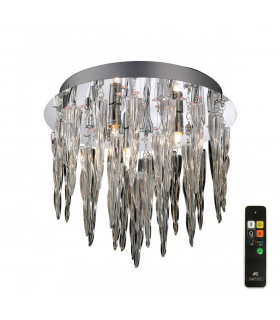 Clearance - Tropez Ceiling 3 Light G9 RGB LEDs And Remote Control Polished Chrome/Glass-1