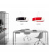 Clearance - Dakota Pendant Medium 4 Light E27 Polished Chrome/Red & White Acrylic-5
