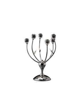 Clearance - Xeena Table Lamp 3 Light G4 Polished Chrome/Crystal NOT LED/CFL Compatible-1