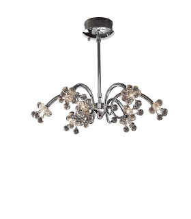 Clearance - Octavia Pendant 9 Light G4 Polished Chrome/Crystal NOT LED/CFL Compatible-1