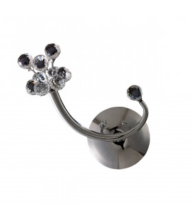 Clearance - Octavia Wall Lamp Switched G4 Right Facing Polished Chrome/Crystal NOT LED/CFL Compatible-1