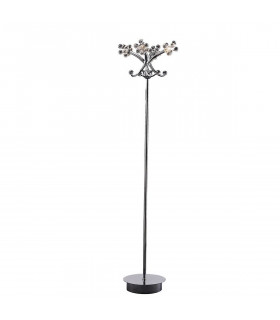 Clearance - Octavia Floor Lamp 4 Light G4 Polished Chrome/Crystal NOT LED/CFL Compatible-1