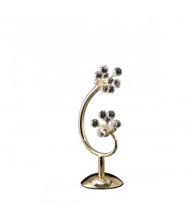 Clearance - Octavia Table Lamp 2 Light G4 French Gold/Crystal NOT LED/CFL Compatible-1