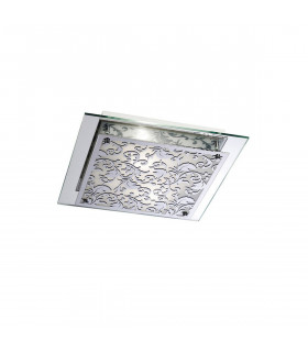 Clearance - Roveta Flush Ceiling/Wall Lamp 2 Light E27 Polished Chrome-1