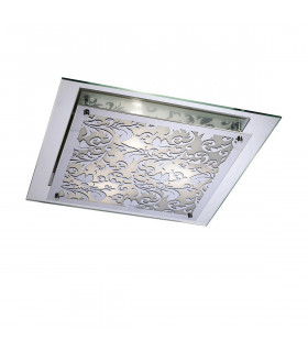 Clearance - Roveta Flush Ceiling/Wall Lamp 3 Light E27 Polished Chrome-1
