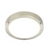 LED Bathroom Flush Ceiling Light Frosted Glass, Satin Nickel IP44 - 1