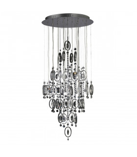 Clearance - Solana Pendant 18 Light G4 Polished Chrome/Crystal NOT LED/CFL Compatible-1