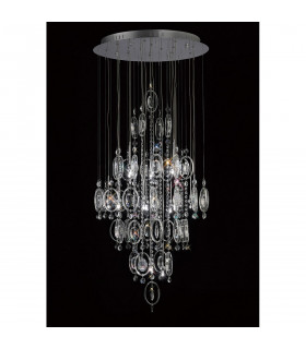 Clearance - Solana Pendant 18 Light G4 Polished Chrome/Crystal NOT LED/CFL Compatible-2