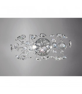 Clearance - Savanna Wall Lamp Switched 2 Light G9 Polished Chrome/Crystal-2