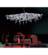 Clearance - Fusion Pendant Linear 10 Light G4 Polished Chrome/Crystal NOT LED/CFL Compatible-3