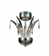 Clearance - Jasper Pendant Round 12 Light G4 Polished Chrome/Crystal NOT LED/CFL Compatible-1