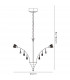 Clearance - Bouquet Pendant 18 Light G4 Polished Chrome/Crystal NOT LED/CFL Compatible-4