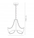 Clearance - Zest Pendant Round 18 Light G4 Polished Chrome/Crystal NOT LED/CFL Compatible-4