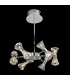 Clearance - Elisa Pendant Round 12 Light G4 Polished Chrome NOT LED/CFL Compatible-2